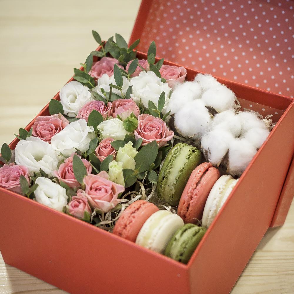 ✅ Коробка с хлопком 