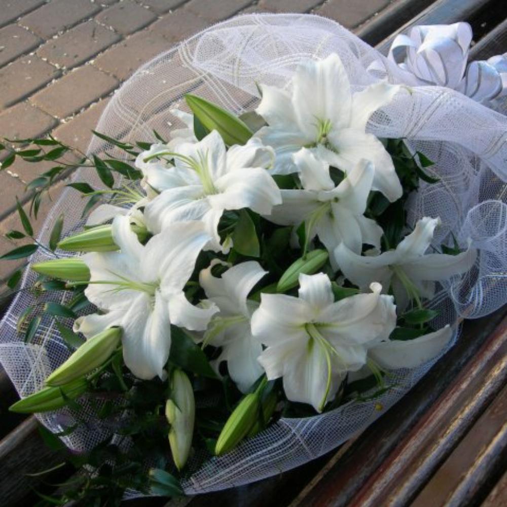 Букет лилий 