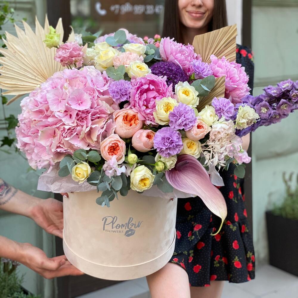 Композиция в коробке 