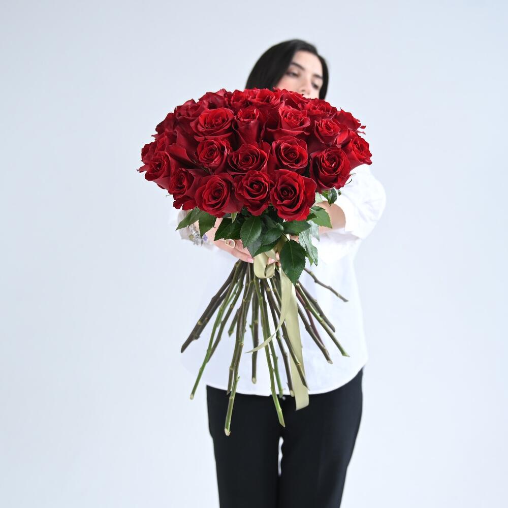 31 Красная Премиум Роза