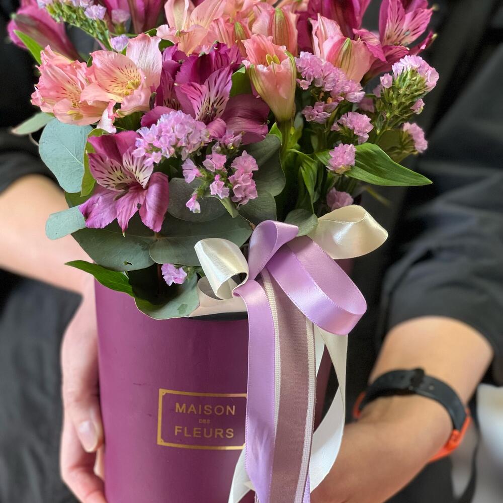 Цветы в коробке