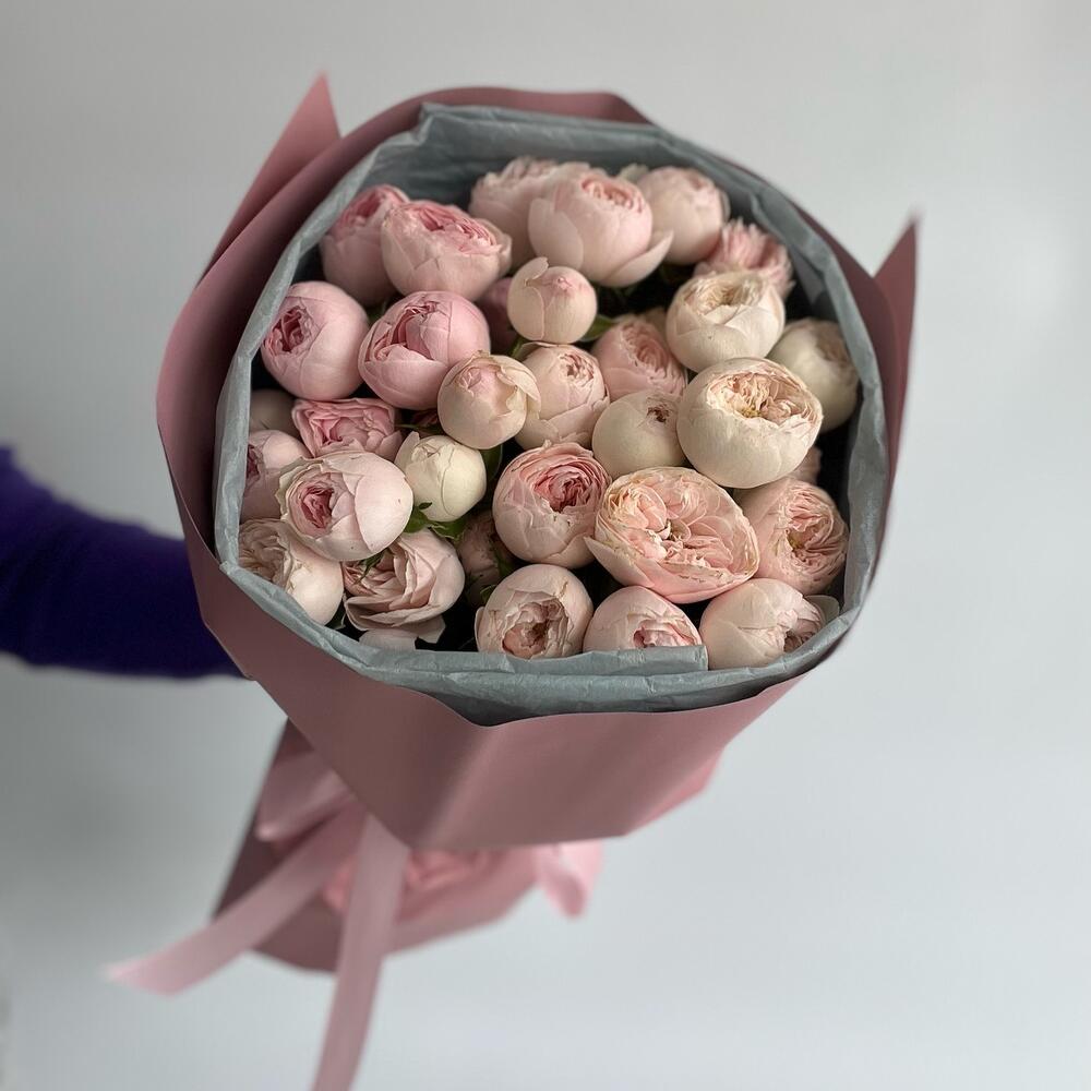 Букет пионовидный