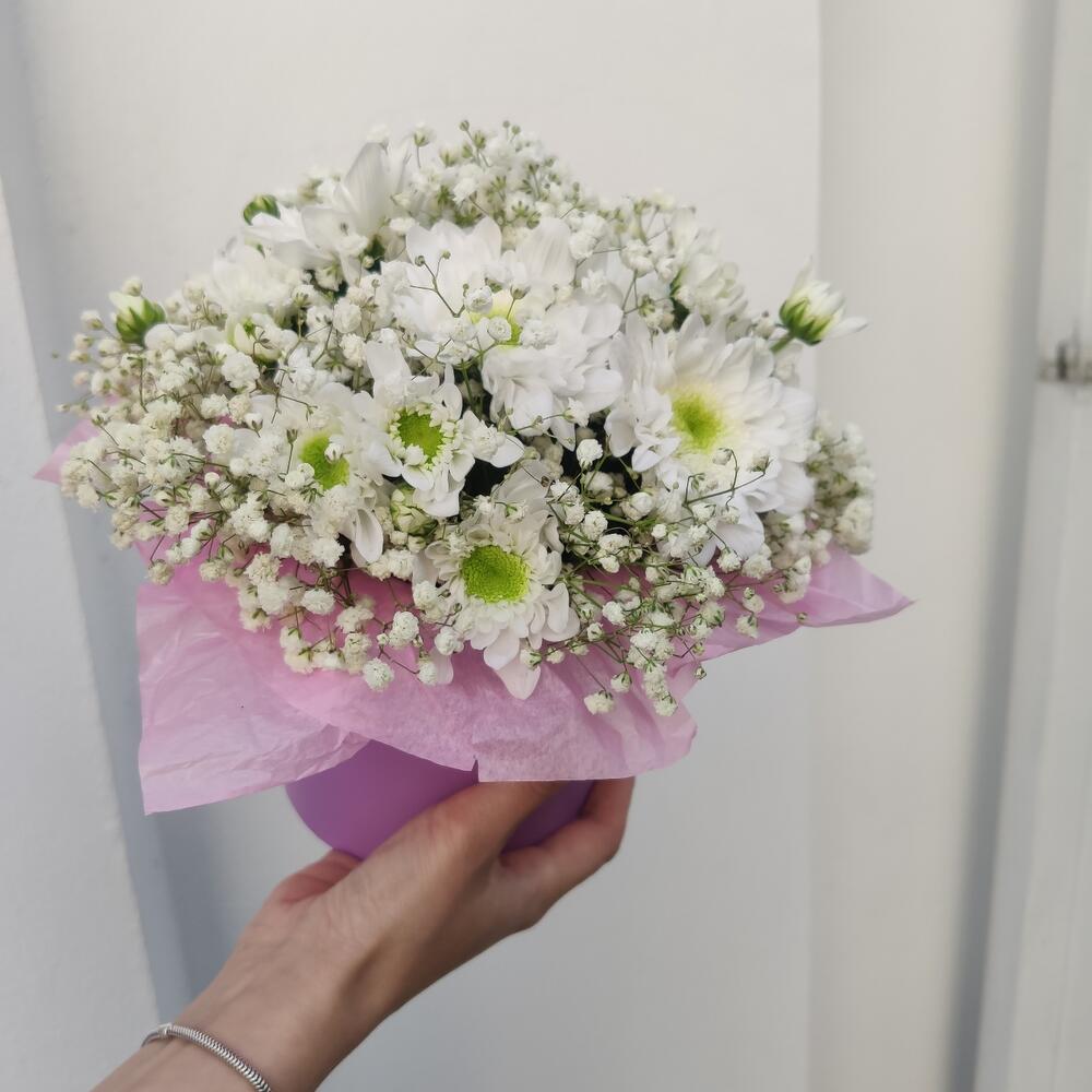 Цветы в коробке