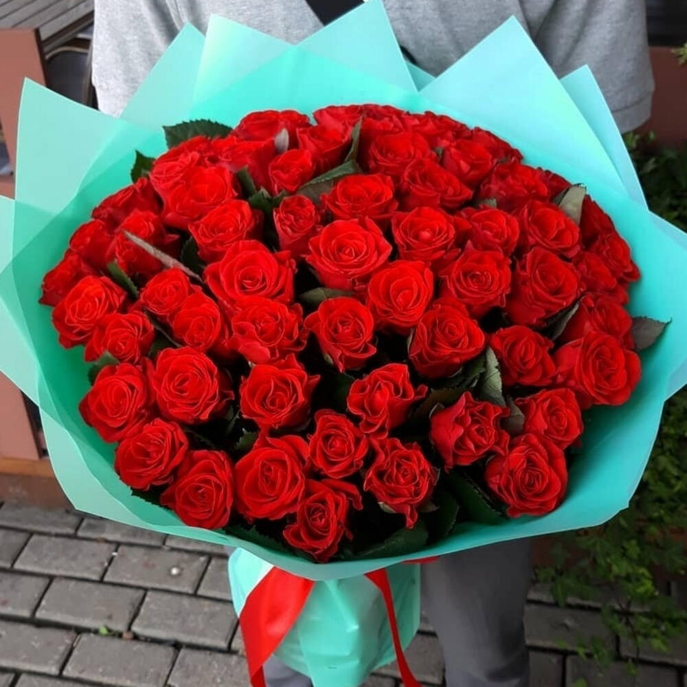 51 красная роза El Toro Киев