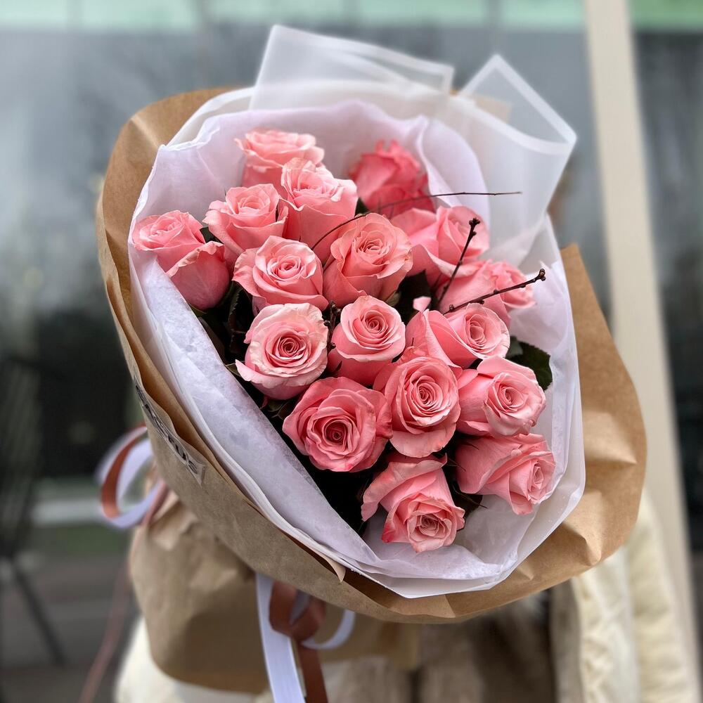 Букет «твоя нежность меня пленила с первых минут»